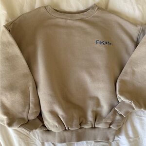 Facade Organic Cotton Sweatshirt